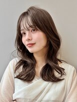 アンセンス バイ モードケイズ(ANSENS by Mode K's) ふんわり可愛い韓国風レイヤー【顔周り/フェイスレイヤー】