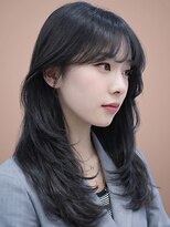 レム 長町店(L.E.M)&nbsp;暗髪レイヤースタイル