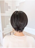 ブリーチなしカラー/髪質改善ショート/ボブ20代30代40代