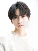 シフト バイ ゼロ(SHIFT by XeRo)&nbsp;ツーブロックあり韓国マッシュ【狭めシースルーコンマバング】