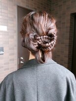 エスエスダブリュー(SSW)&nbsp;参列ヘアアレンジ