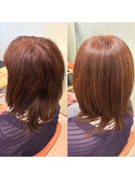 クシロビューティー うねり改善髪質改善ストレート