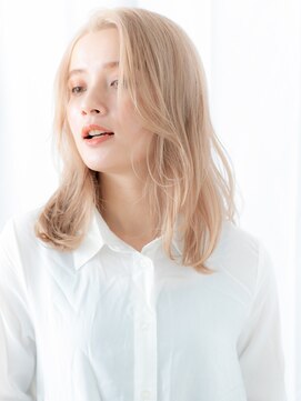 ドクターズ サロン ラブ(Dr's Salon LAB) 耳掛け韓国ハイトーンカラーエアリーくびレイヤーl古河10代20代
