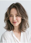 大人女性に似合う柔らかレイヤー