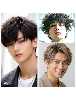 ビーワンヘアー 藤井寺 土師ノ里(B1hair)の写真/【16時台～17時台にオトクも】メンズ独自のカットやカラーやパーマ、トレンドスタイルを24時間提供します。