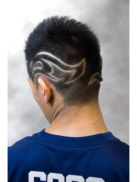 カプリヘアーデザイン(Capri Hair design) ３Ｄ☆トライバルバリアート