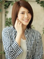 と和×美髪クリニック 巣鴨店&nbsp;ふんわりフォルムのニュアンスボブで、大人っぽく。　巣鴨店