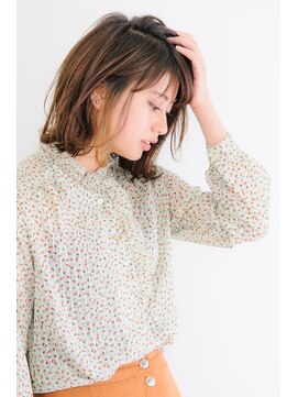 シュガー 仙台宮城野区(&Sugar) 切りっぱなしショートボブ