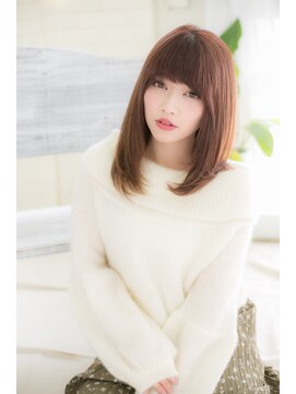 ジャストヘア ラポール 北久里浜店(just hair RAPPOR) 愛されストレート　暖色系カラー　ワンカール