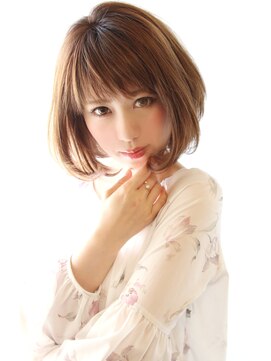 レウナ 外苑前(Reuna) 30代・40代に人気トップふんわりワンカールボブ