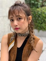 オースティン 錦糸町(AUSTIN)&nbsp;AUSTIN イルミナカラーが際立つ編み込み着付けヘアセット