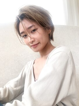 ケイト(kate) 【kate】大宮　ハンサムショート×ホワイトベージュ