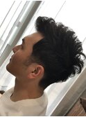骨格補正メンズパーマスタイル