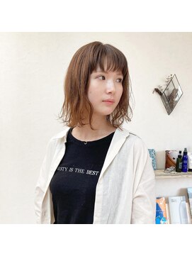 サロンドオクシー(Salon de OXY) クセ毛ボブ