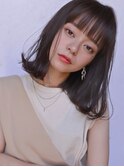 [エイチ原宿＊RUKA]素髪ナチュラル ワンカール ミディアム