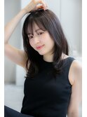 20代/30代/柔らか×透明感ミディアムスタイル