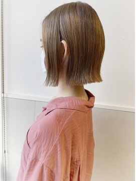 バブ バイネオリーブ(Bab by neolive) ハイトーン☆切りっぱなしボブ