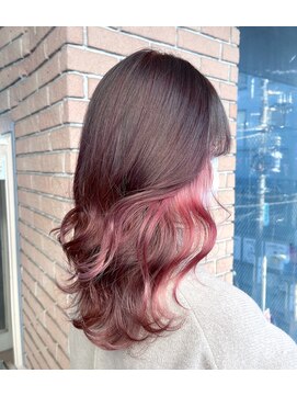 サロンドミルク 原宿(salon de MiLK) インナーピンクラベンダー