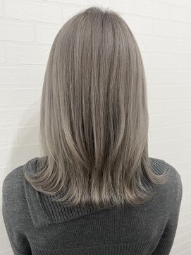アールプラスヘアサロン(ar+ hair salon) 透明感グレージュ