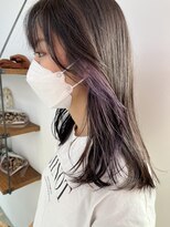 サラビューティーサイト 志免店(SARA Beauty Sight)&nbsp;【あんヘアー】パープルインナーカラー