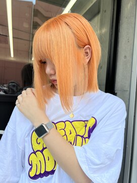 リノート バイ エゴル 名古屋(LINOET by ENGOL) 【LINOET】佐藤まいらorange color ♪