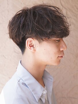 カライングドゥ(ing deux) マッシュ短髪ツーブロックモテる束感モテ髪イケメン黒髪ビジネス