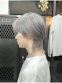 【GEEKS渋谷】中性的ウルフ/シルバー/秋冬カラー/シースルー