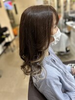 アンナヘアヴィラ(AnNa hair villa)&nbsp;ゆる巻きホワイトベージュ♪