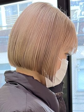 デート 下北沢(DATE) ダブルカラーベージュカラーケアブリーチカラーハイトーンカラー