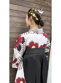 《Kubu hair》袴着付け