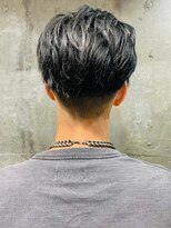 ソレイユ バイ アルフレッド(SOLEIL by alfRed)&nbsp;ツーブロックマッシュ　黒髪　学生