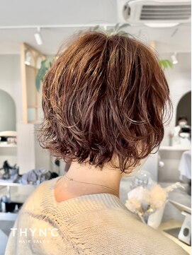 シンク(THYN°C) 【THYN℃】ボブパーマ/ミニボブ/パーマ/小顔/20代/30代/40代
