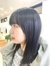 【大人気★縮毛矯正】カット＋前髪&フェイスライン　￥14300→￥11500