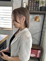 シールドヘアー 沖縄 新都心(C'LD Hair)&nbsp;ぷつっとボブ/切りっぱなしボブ/ぱつっとボブ/ストレートボブ