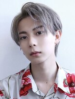 オーシャントーキョー サニー 原宿(OCEAN TOKYO Sunny)&nbsp;ハイトーングレージュハンサムショートセンターパートメンズ