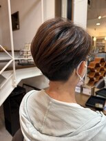 コアフィールフィス(COIFFURE fils)&nbsp;新規お得クーポンあり【見附　今町】ピンクショートスタイル