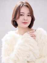 ココ なかもず店(COCO)&nbsp;レイヤーカット/ボブ/髪質改善/小顔/ココアベージュ