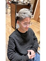 ポレポレハッピーヘアワーク POREPORE HAPPY HAIR WORK&nbsp;メンズ　ハイトーンカラー