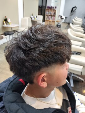 アヴァンス 北花田店(AVANCE) くせ毛風セットメンズヘア