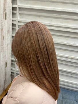 ナンバー エミライ 溝の口(N° emirai) 大人かわいいエギョモリミルクティーブラウン ひし形シルエット