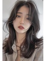 ラナ 新宿(lana)&nbsp;アッシュ/センターバング/くびれヘア/【lana hair新宿】