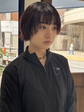 ウクラ バイ レシッド 池袋(uchla by rcid) 前髪あり☆外ハネショートボブ☆