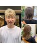 スタイリスト限定☆２～４回目限定●カット＋カラ-＋ヘアサプリ/15950→12760