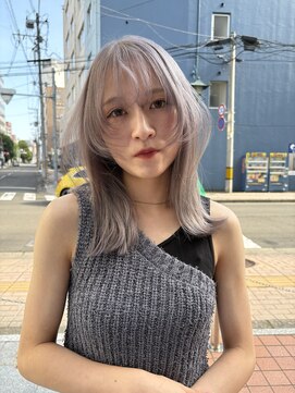 ヘアーデザイン アルエ(HAIR×design ARUE) RIKI2025トレンドミルクティーカラー