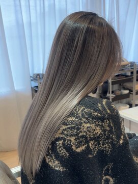 マイラグーン(MY LAGOON) ダブルカラー/バレイヤージュ/白髪ぼかし/韓国風ヘア/髪質改善