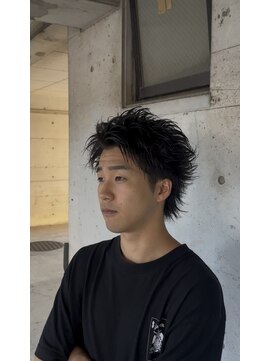 長めスパイキー