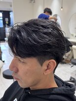 バース 梅田中崎町店(BIRTH)&nbsp;ニュアンスパーマフェザーパーマセンターパート大阪パーマ