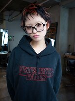 ギークス(GEEKS) 【GEEKS渋谷】バズカット/デザインカラー/レイヤーショート/小顔