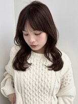 ラフ フロム ガーデン(Laf from GARDEN)&nbsp;ミディアム/レイヤーカット/顔周りカット/透明感カラー