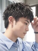 シキ(SIKI)&nbsp;ブリーチハイライト髪質改善ダブルカラーメンズカット